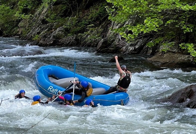 What To Do If You Fall Out Of The Raft While Rafting