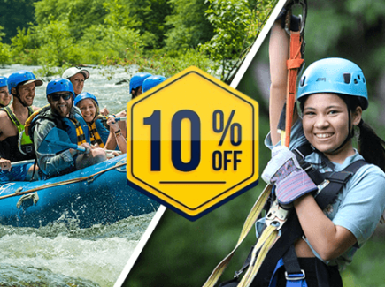 Rafting Zipline Combo Offer